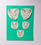 Embroidery Transfer Stickers - A Brood of Hens